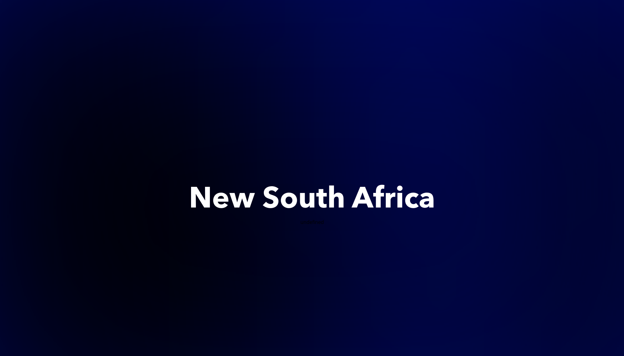 New South Africa Dework